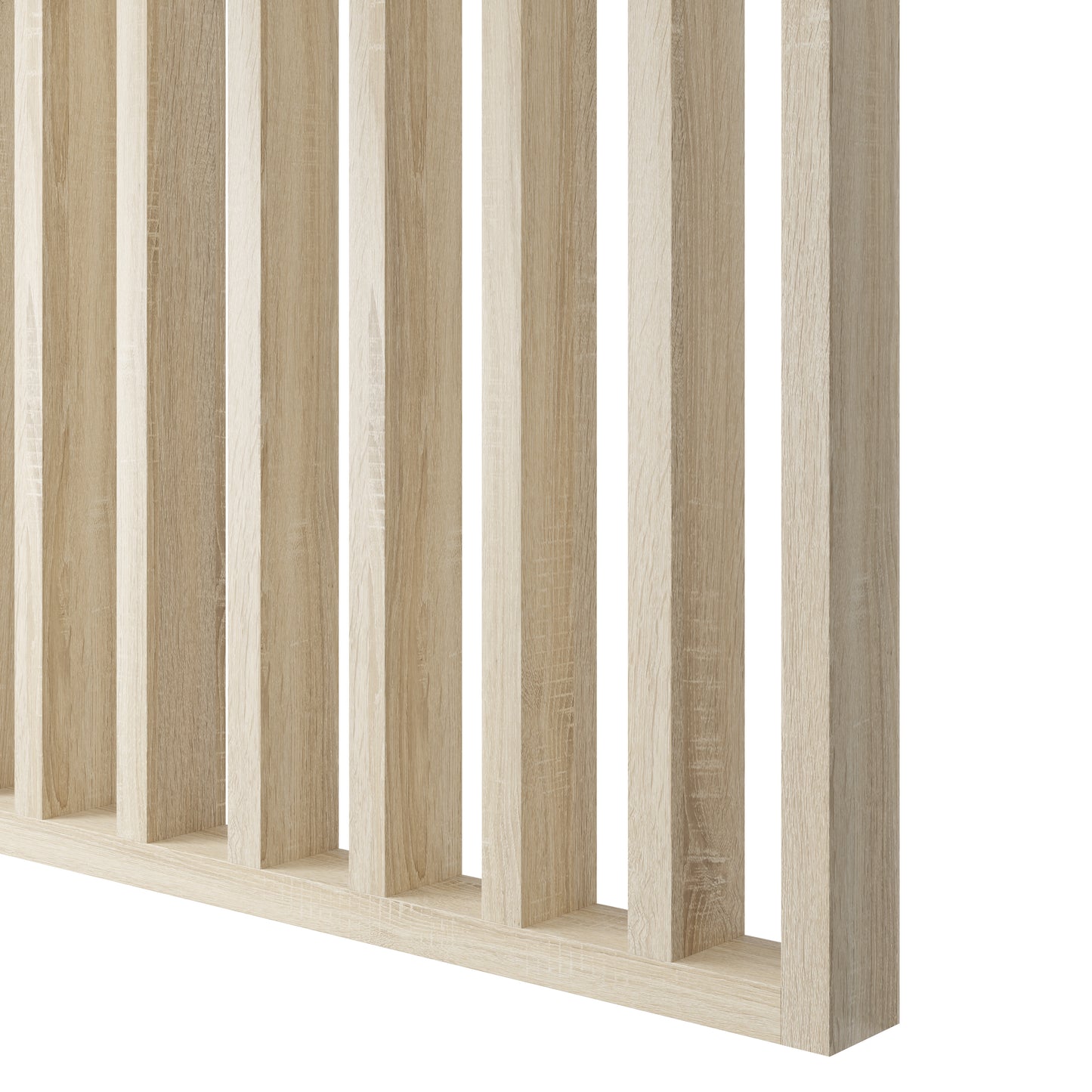 Sonoma hrast pregradna stena od 51cm širine naprej- PREDPRIPRAVLJENE ZA MONTAŽO - PO NAROČILU