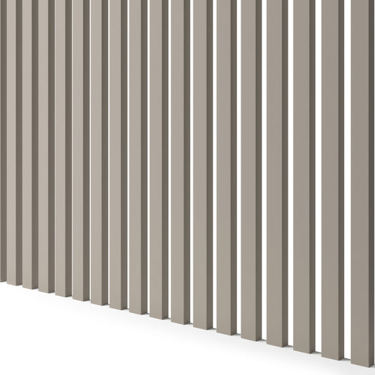 Dekor lamela 3D peščena bež - 30 x 18 x 2750 mm