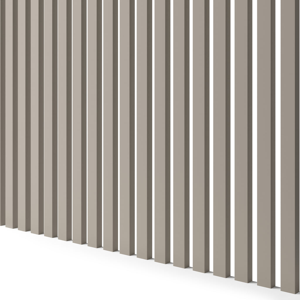 Dekor lamela 3D peščena bež - 30 x 18 x 2750 mm