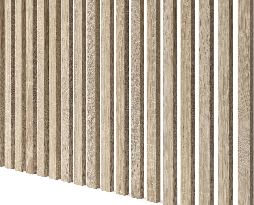Dekor lamela 3D sonoma hrast - 30 x 18 x 2750 mm