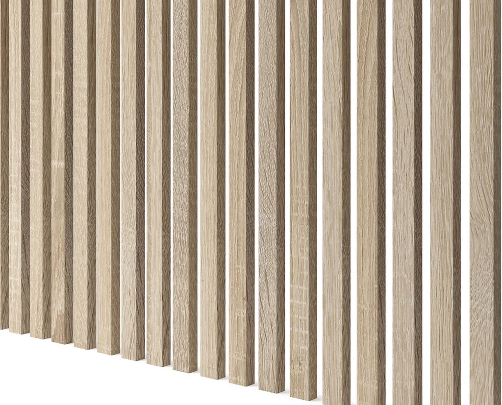 Dekor lamela 3D sonoma hrast - 30 x 18 x 2750 mm